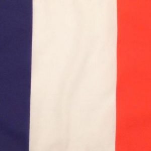 Zászló kicsi nyeles Francia (30x45cm)
