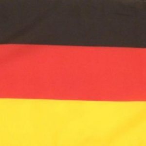 Zászló kicsi nyeles Német (30x45cm)